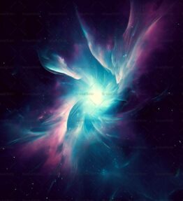 Abstrakte Astralnebula